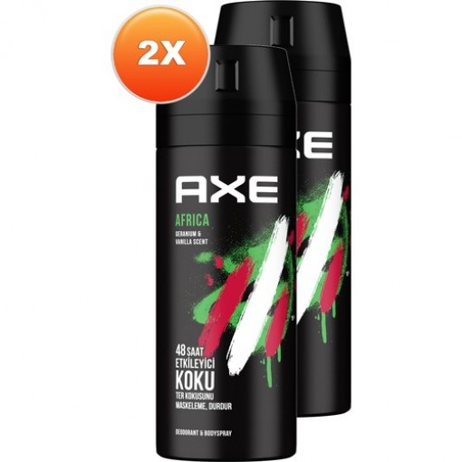 Axe Africa Erkek Deodorant 150 ml 2'li Set