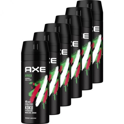 Axe Africa Erkek Deodorant 150 ml 6'lı Set