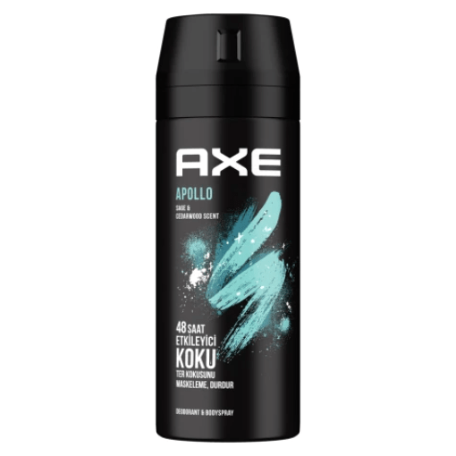 Axe Apollo Erkek Sprey Deodorant 150 Ml Axe Apollo Erkek Sprey Deodorant 150 Ml