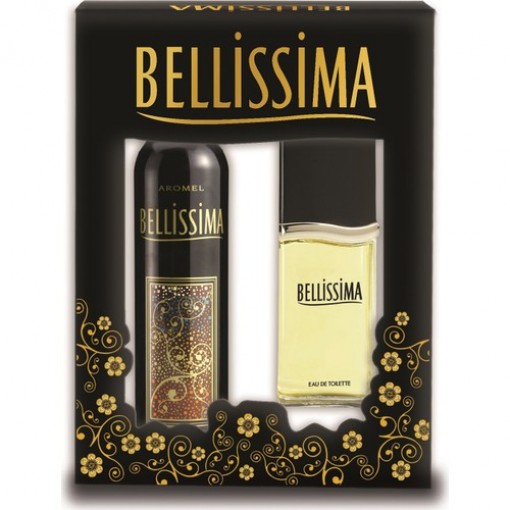 BELLISSIMA EDT 60ml+DEO 150ml  KOFRE