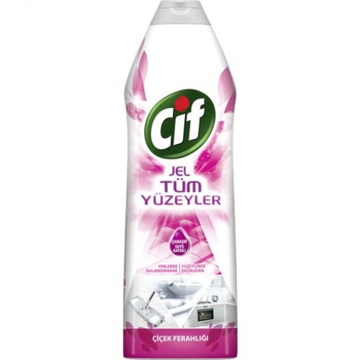 CİF TÜM YÜZEYLER JEL ÇİÇEK FERAH. 750ML