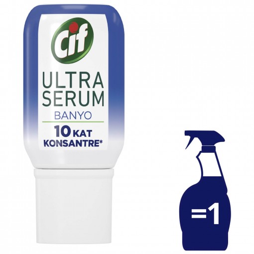 Cif Ultra Serum Kapsül Banyo Temizleyici 10 Kat Konsantre 70 ML