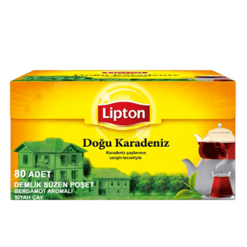 Lipton Doğu Karadeniz Demlik Poşet Çay 80 li 256 GR