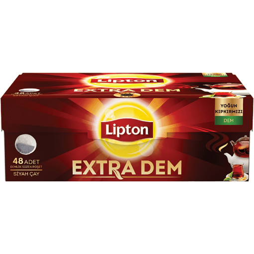 Lipton Extra Dem Demlik Poşet Çay 48 li 153 G