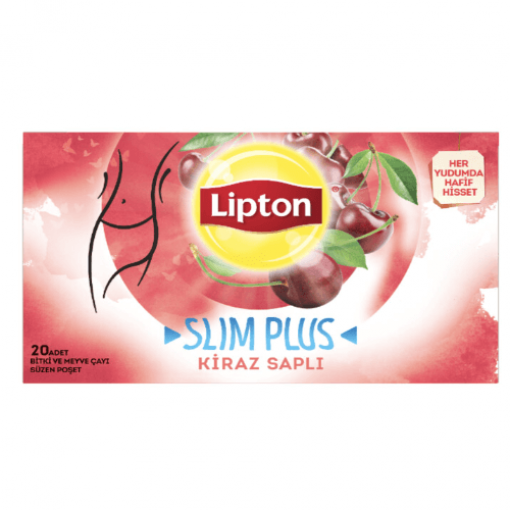 Lipton Slim Plus Kiraz Saplı 20 li 36 G