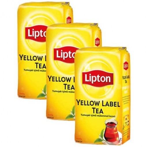 Lipton Yellow Label Dökme Çay 1000gr X 3  lü