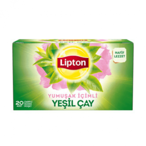 Lipton Yeşil Çay Yumuşak İçimli 20 li 20 G