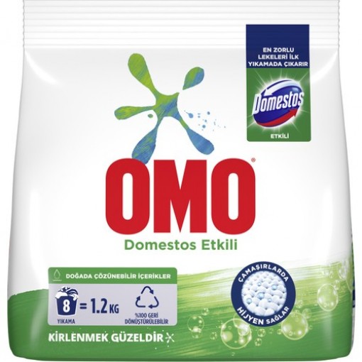 OMO DOMESTOS ETKILI 1.2KG OMO DOMESTOS ETKILI 1.2KG