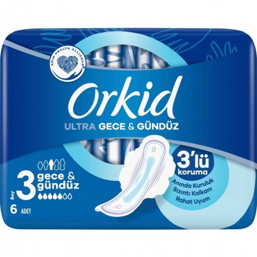 ORKİD ULTRA EXTRA TEKLİ GECE & GÜNDÜZ 6LI