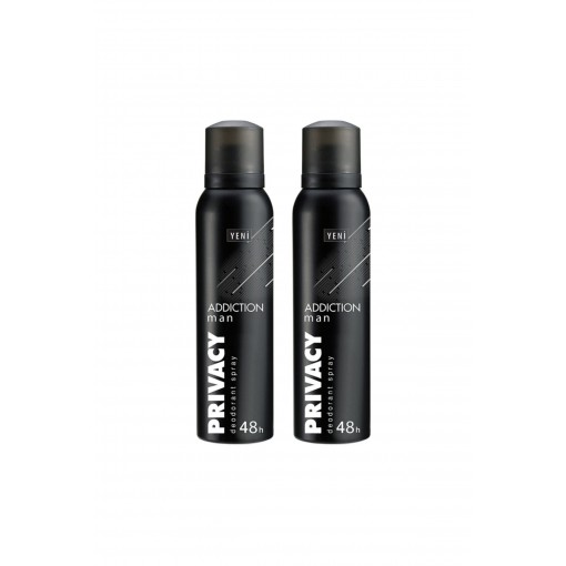 Privacy Man Addiction Erkek Deodorant 2x150ml