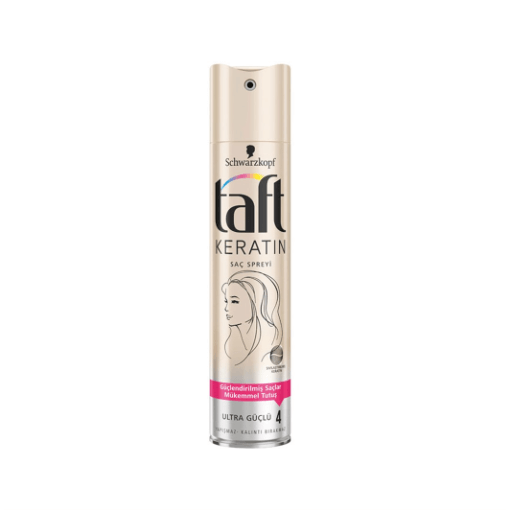 Taft Keratin Ultra Güçlü Saç Spreyi 250 ml