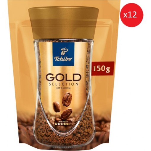 Tchibo Gold Selection Çözünebilir Kahve 12 li Tchibo Gold Selection Çözünebilir Kahve 12 li